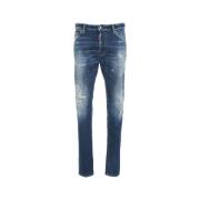 Dsquared2 Blå Cool Guy Jeans Aw24 Blue, Herr