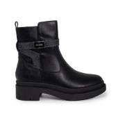 Guess Polyuretan boot med 3,7 cm klack Gray, Dam