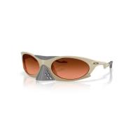 Oakley Sportiga solglasögon med unik design Beige, Unisex