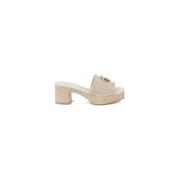 Guess Mocka Klackpump Kollektion Beige, Dam