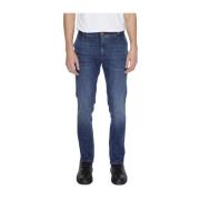 Jeckerson Slim Fit Bomulls Jeans Vår/Sommar Kollektion Blue, Herr