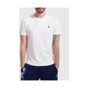 Ralph Lauren Vit T-shirt White, Herr