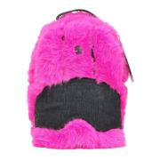 Sprayground Faux Fur Fuchsia Ryggsäck Begränsad Upplaga Pink, Dam