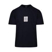 C.p. Company Denim Logo T-Shirt Black, Herr