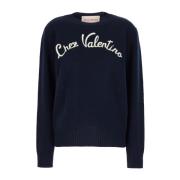 Valentino Garavani Stiligt Stickat Blue, Herr