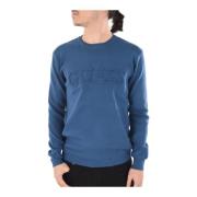 Guess ML Logo Sweatshirt - Blå Blue, Herr