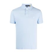 Polo Ralph Lauren Kortärmad Stickad Polo Blue, Herr