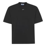 Off White Stiliga T-shirts och Polos Black, Herr