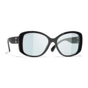 Chanel Ch3476S C501Sa Sunglasses Black, Dam