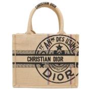 Dior Vintage Pre-owned Canvas totevskor Beige, Dam