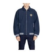 Tommy Jeans Blå Polyester Herrjacka Höst/Vinter Kollektion Blue, Herr