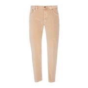 Dondup Beige Denim Jeans Beige, Herr