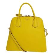 Prada Vintage Pre-owned Laeder prada-vskor Yellow, Dam