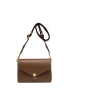 Gianni Chiarini lo O Mini Crossbody Väska Brown, Dam