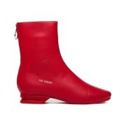 Raf Simons Hög Röd Unika Unisex Skor Red, Dam