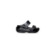 Crocs Svarta sandaler för kvinnor vår/sommar Black, Dam