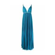 Tassos Mitropoulos Maxi Dresses Blue, Dam