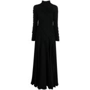 Sehnsucht Maxi Dresses Black, Dam