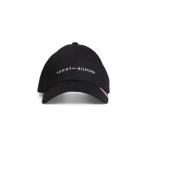 Tommy Hilfiger Svart Ekologisk Bomull Hatt & Mössa Black, Herr