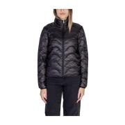 Only Svart Polyester Jacka & Kappa Kollektion Black, Dam