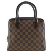 Louis Vuitton Vintage Pre-owned Canvas handvskor Brown, Dam