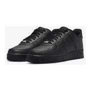 Nike Svart Air Force 1 Sneaker Black, Herr