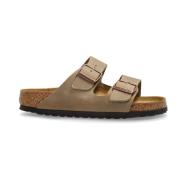 Birkenstock Slides Arizina BS Beige, Dam