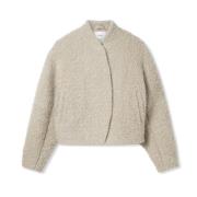 Axel Arigato Goya Texturerad Jacka Beige, Dam