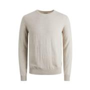 Jack & Jones Beige Bomull T-shirt Vår/Sommar Kollektion Beige, Herr