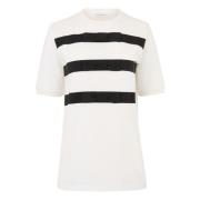 Nina Ricci T-Shirt MED Båge White, Dam