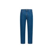 Roberto Cavalli Premium Denim Straight Leg Jeans Blue, Herr