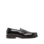 Henderson Baracco Cedar Brown läder slip-on skor Brown, Herr