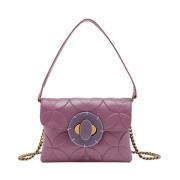 Maliparmi Liten Rygglindring Crossbody Väska Purple, Dam