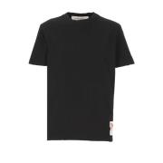 Golden Goose Golden Collection distressed T-shirt i vintage svart Blac...