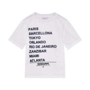 Patrizia Pepe Bomull T-shirt Art. 8M1687J261 White, Dam