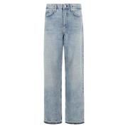 Rag & Bone Mid Rise Denim Jeans Blue, Dam