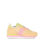 Saucony Suede och tyg Jazz Triple Sneakers Yellow, Dam