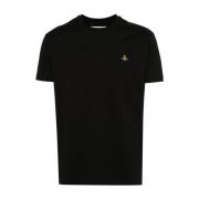 Vivienne Westwood Klassisk Orb Svart T-shirt Black, Herr