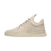 Filling Pieces Låg Top Ghost Panel All Beige Beige, Herr