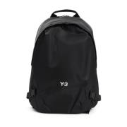 Y-3 Svart Bucket Bag & Ryggsäck Black, Herr