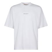 Marni Stiliga T-shirts och Polos White, Herr