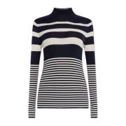 Moncler Ull turtleneck Blue, Dam