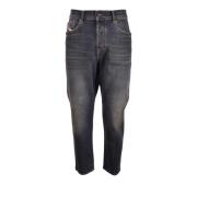 Diesel Klassiska Denim Jeans Gray, Herr