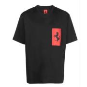 Ferrari T-Shirts Black, Herr