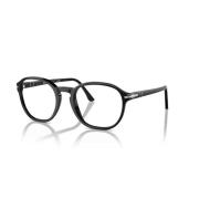 Persol Klassisk italiensk glasögon - Po3343V Black, Unisex