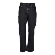 Bally Bomulls Jeans Black, Herr