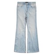 Balenciaga Vida jeans med vida ben Blue, Dam