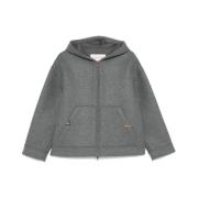 Valentino Oversized VLogo Signature Ulljacka Gray, Dam