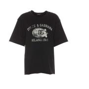 Dolce & Gabbana Svarta T-shirts och Polos Black, Herr