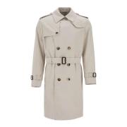 Burberry Lätt trenchcoat med justerbart bälte Beige, Herr